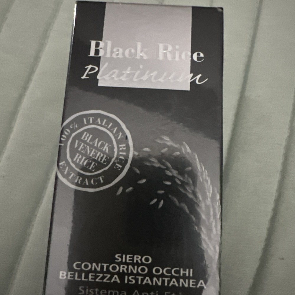 Perlier Black Rice Eye Contour Serum 1.5 fl oz Brand New In Box Sealed‎